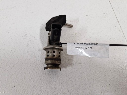 PEUGEOT 308 T9 1.6 BLUE HDI INJEKTOR ADBLUE INJECTION 9802763880 H363B00703
