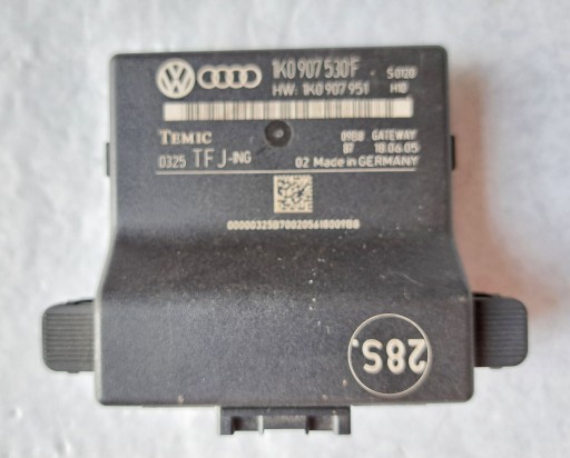 GATEWAY-CONTROLLER-MODUL VW GOLF V 5 JETTA PASSAT B6 AUDI A3 8P 1K0907530F