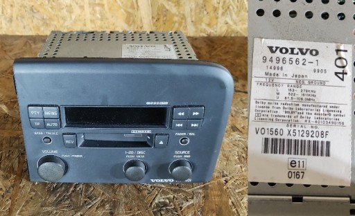 RADIO HU-401 VOLVO S80 EUROPA GARANTIE