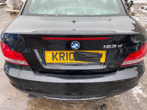 HECKKLAPPE BMW E82 SCHWARZ SAPPHIRE 475