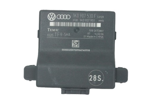 Gateway-Controller-Modul Audi VW Skoda Octavia II 1.9 BXE Seat 1k0907530f