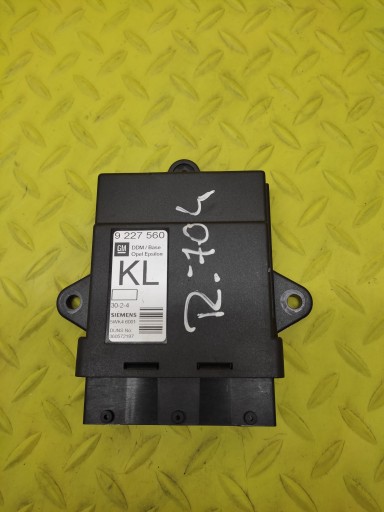 OPEL VECTRA C CONTROLLER TÜRMODUL LINKS 9227560