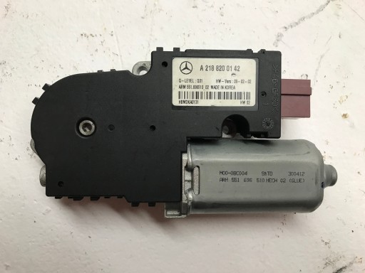 MERCEDES CLS W218 W212 SCHIEBEDACHMOTOR