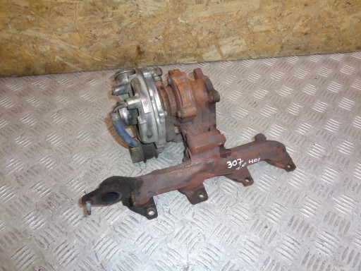 TURBOLADER TURBINE PEUGEOT 307 2.0HDI
