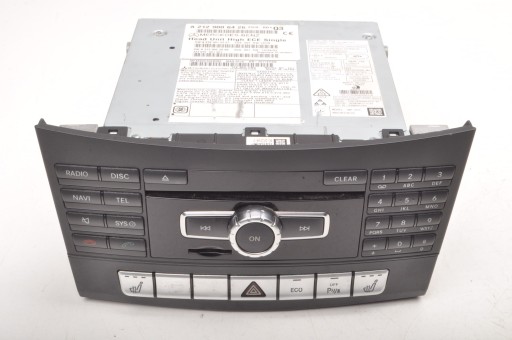MERCEDES W212 LIFT RADIO NAVIGATION A2129006426