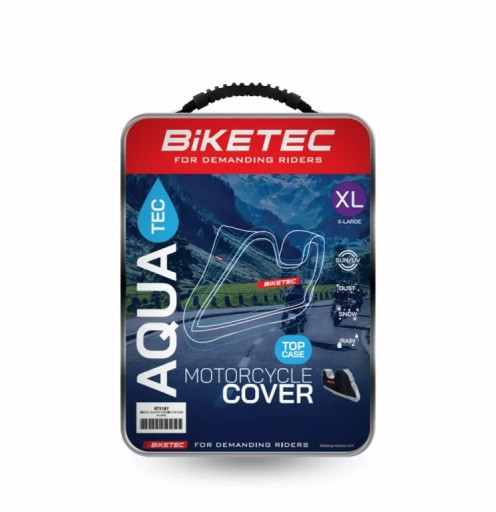 BIKETEC BT3187 MOTORRADABDECKUNG MIT XL TOUCH, WASSERDICHT