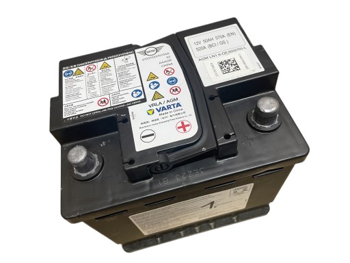 AGM START-STOP 12V 50AH 570A MINI 2023