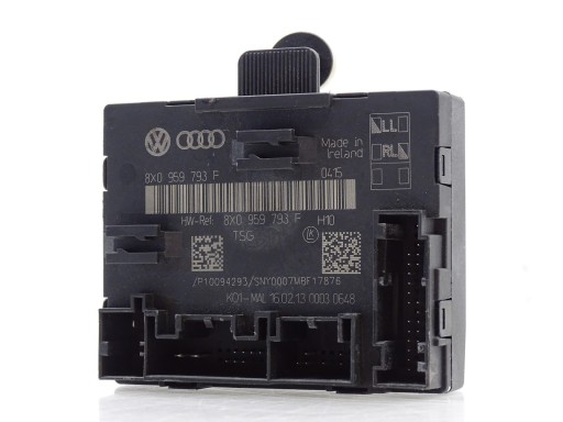 TÜRMODUL VORNE RECHTS AUDI A1 8X 8X0959793F 3D