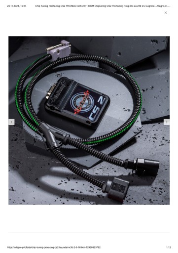 Chiptuning ProRacing CS2 HYUNDAI ix35 2.0 163 PS Benzin wie neu