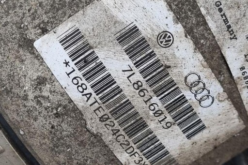 Heck links pneumatischer Stoßdämpfer Audi Q7 (4L) 7L8616019 3.0L Diesel