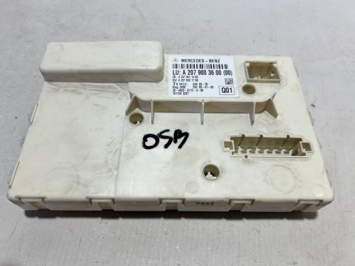 MERCEDES W207 CONTROLLER SAM MODUL 2079003600