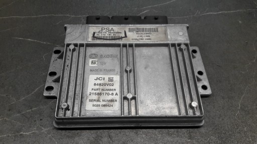 9657018180 Hundecontroller Sagem Citroen C3 1.4