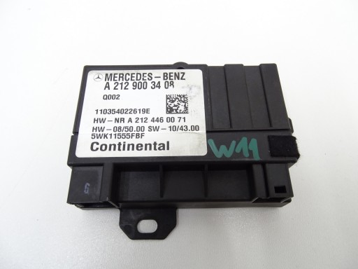 MERCEDES W212 CDI KRAFTSTOFFPUMPENMODUL A2129003408