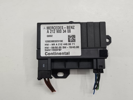 MERCEDES W212 KRAFTSTOFFPUMPENMODUL A2129003408