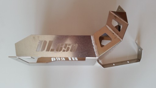 Suzuki DL 650 V-Strom Aluminium-Motorabdeckung