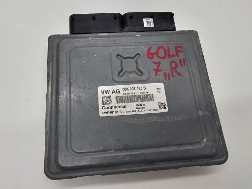 06K907425B 5WP49101 SIMOS18.1 VW GOLF 7 R-LINE 2.0TSI Immo Off Controller
