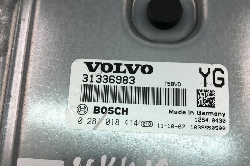 ECU Volvo S60 II 31336983 2011 Motorregeleinheit