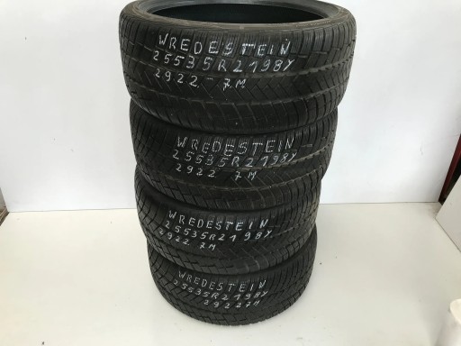 4 x VREDESTEIN WINTERREIFEN 255/35R21 98Y 2022 (2922) 7mm NACH EINEM WINTER